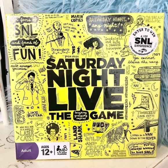 SNL, 2010, Saturday Night Live, Board Game, New, Sealed, Adult, Board Game - Picture 1 of 8